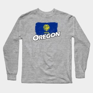 Oregon flag Long Sleeve T-Shirt